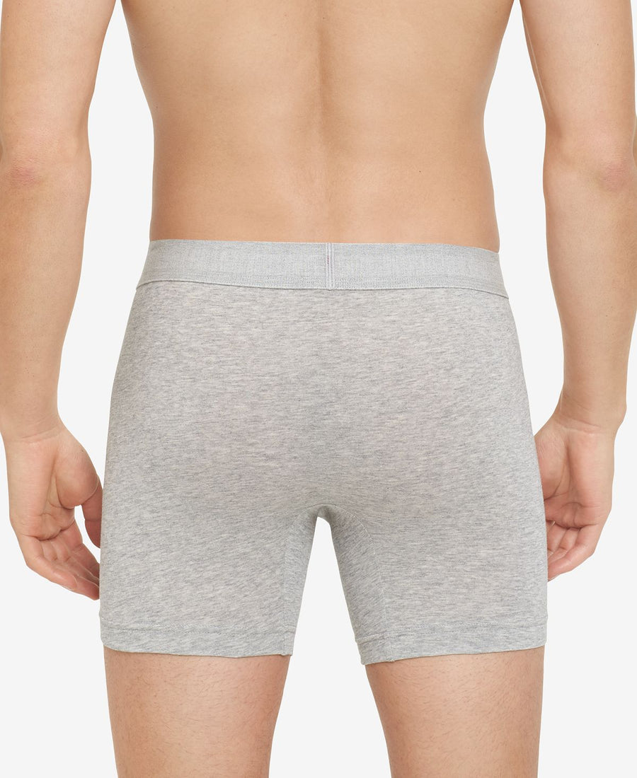 Calvin Klein Monogram Classic Logo Boxer Briefs Heather Grey
