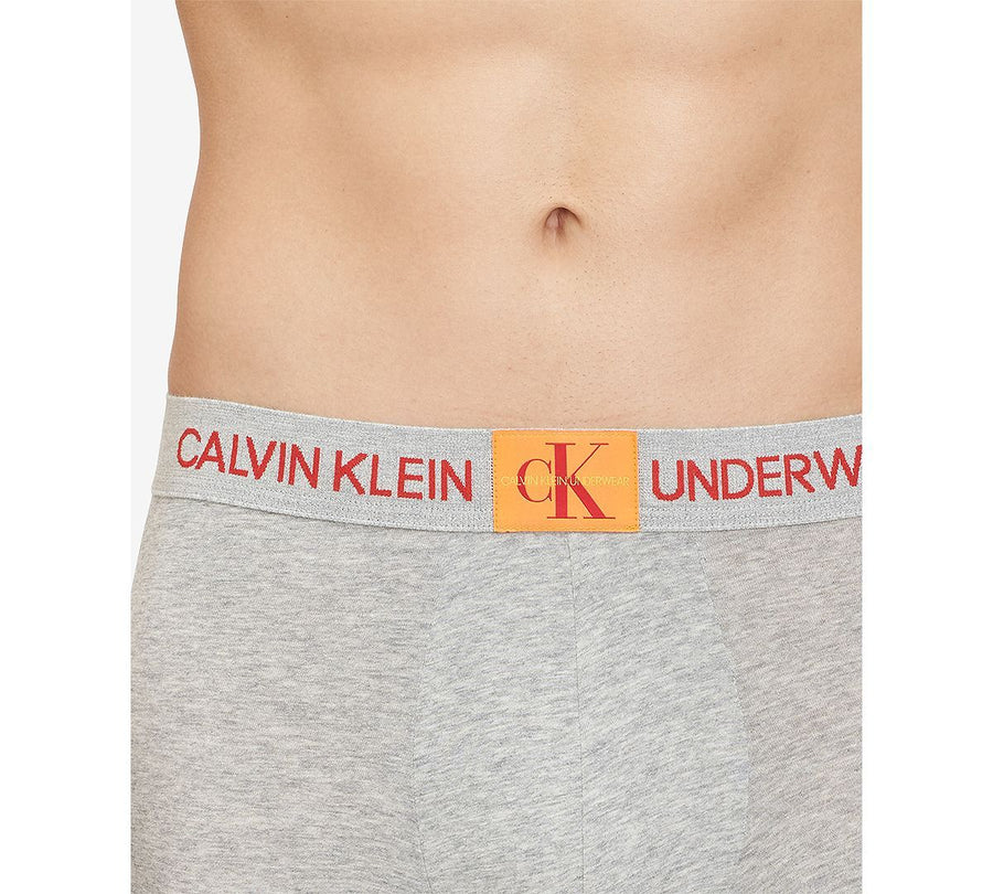 Calvin Klein Monogram Classic Logo Boxer Briefs Heather Grey
