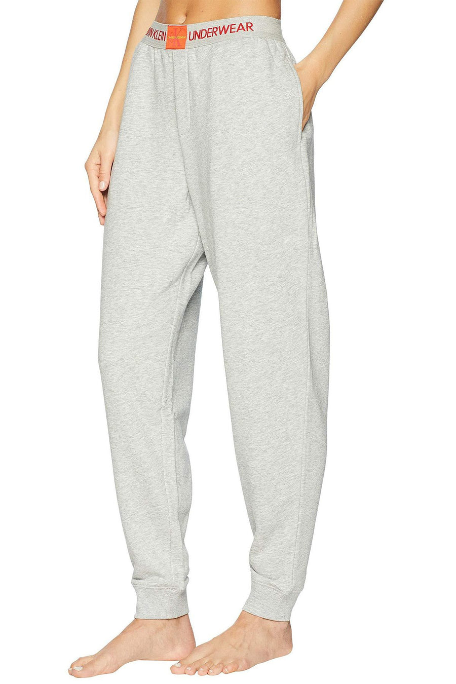 Calvin Klein Monogram Lounge Jogger Pant in Grey Heather