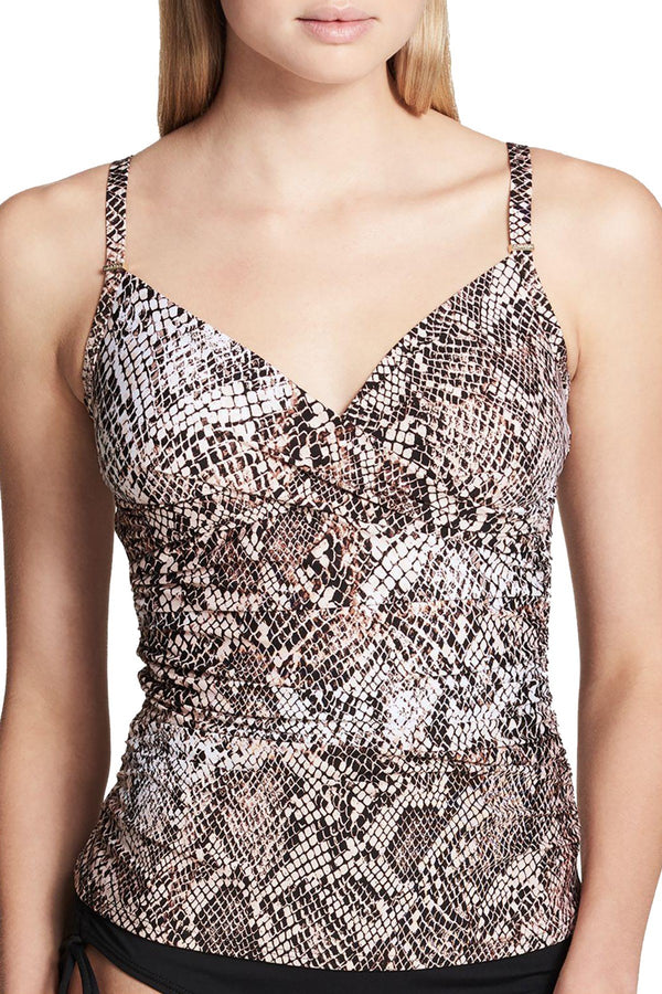 Calvin Klein Nectar Chameleon Crossover Tankini Top