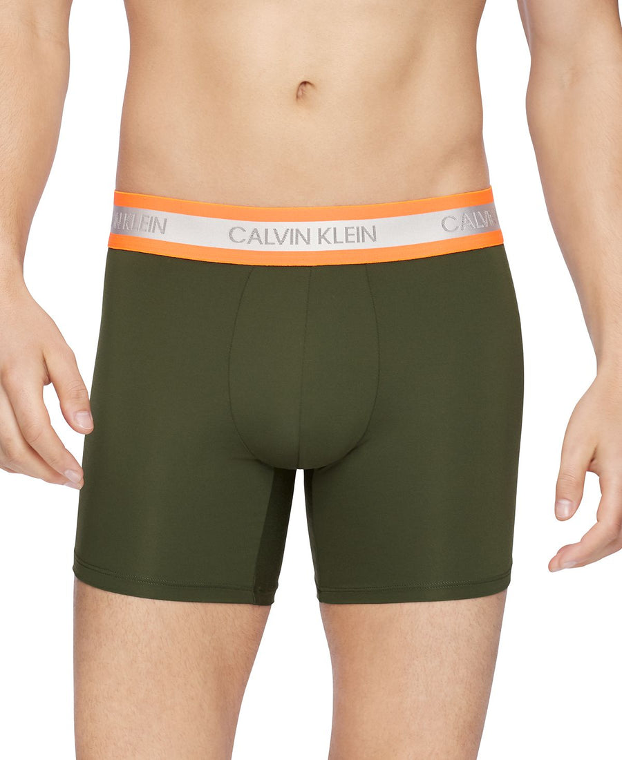 Calvin Klein Neon Boxer Briefs Green