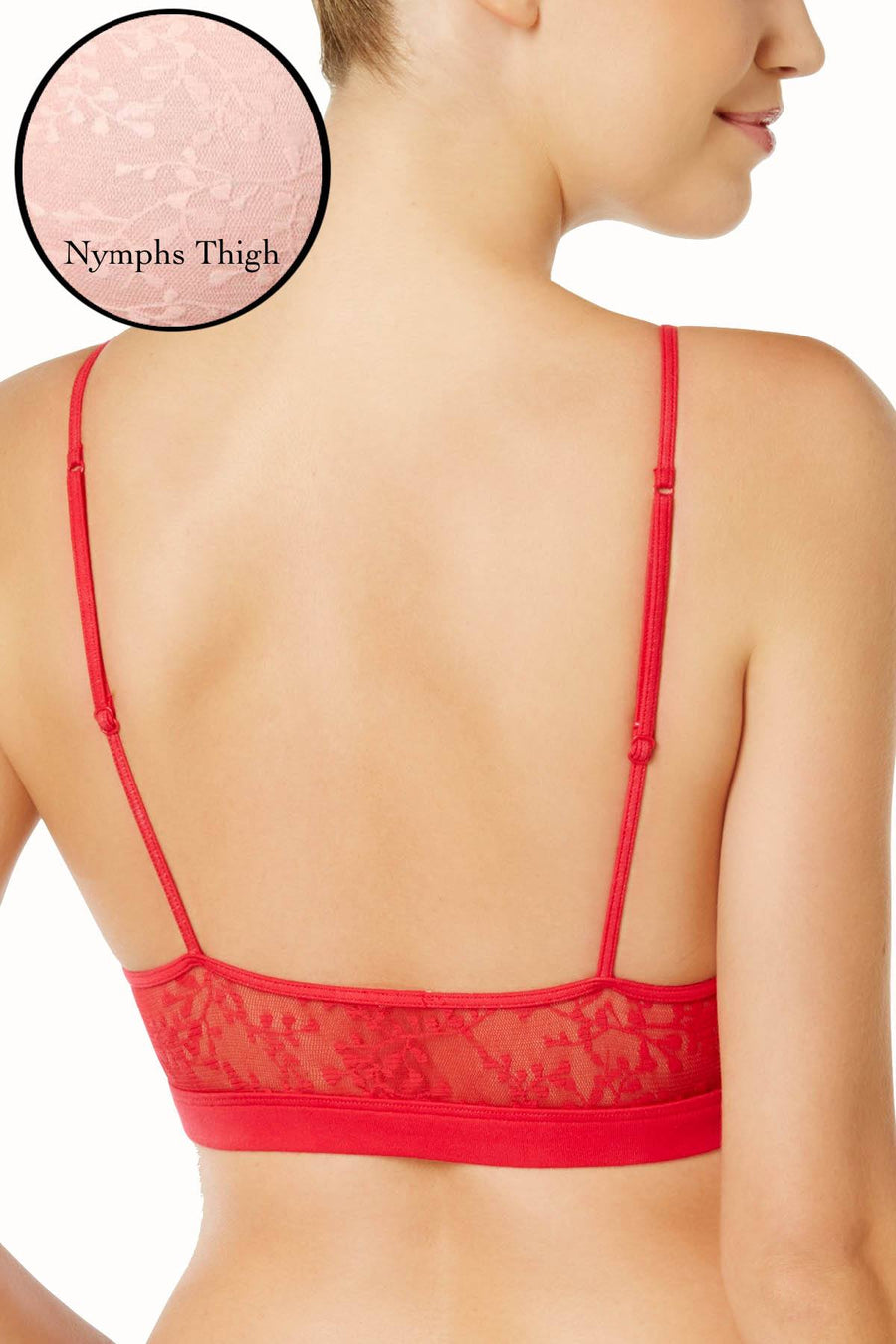 Calvin Klein Nymphs-Thigh Exclusive Bare Lace Bralette