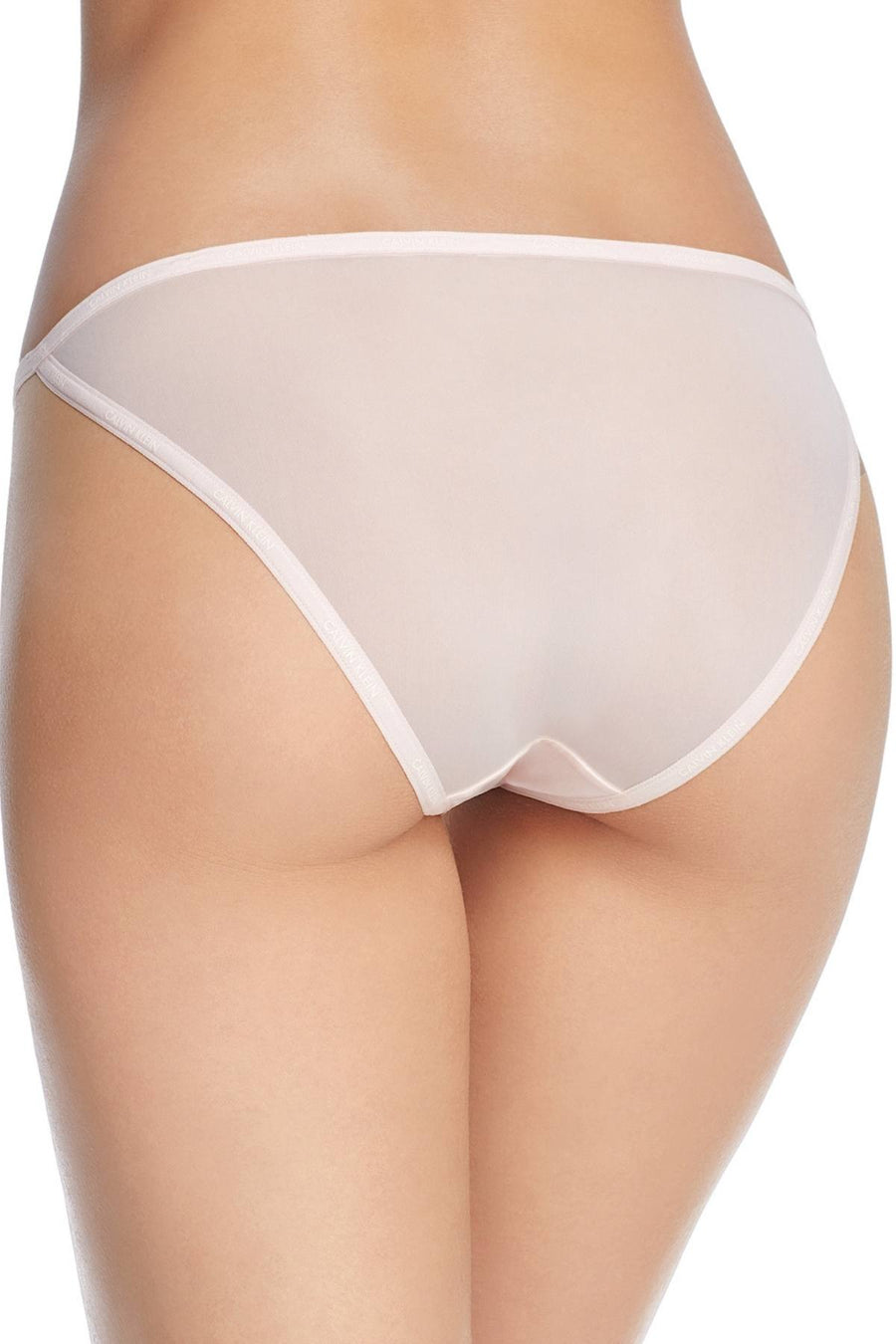 Calvin Klein Nymphs-Thigh Sheer Marquisette String-Bikini Brief