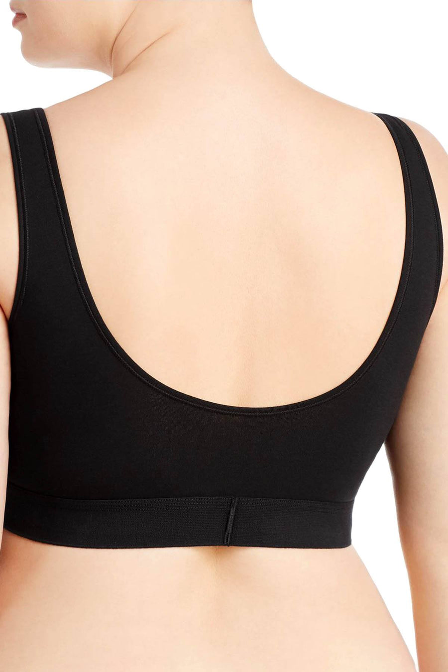 Calvin Klein PLUS Black Monogram Unlined Bralette