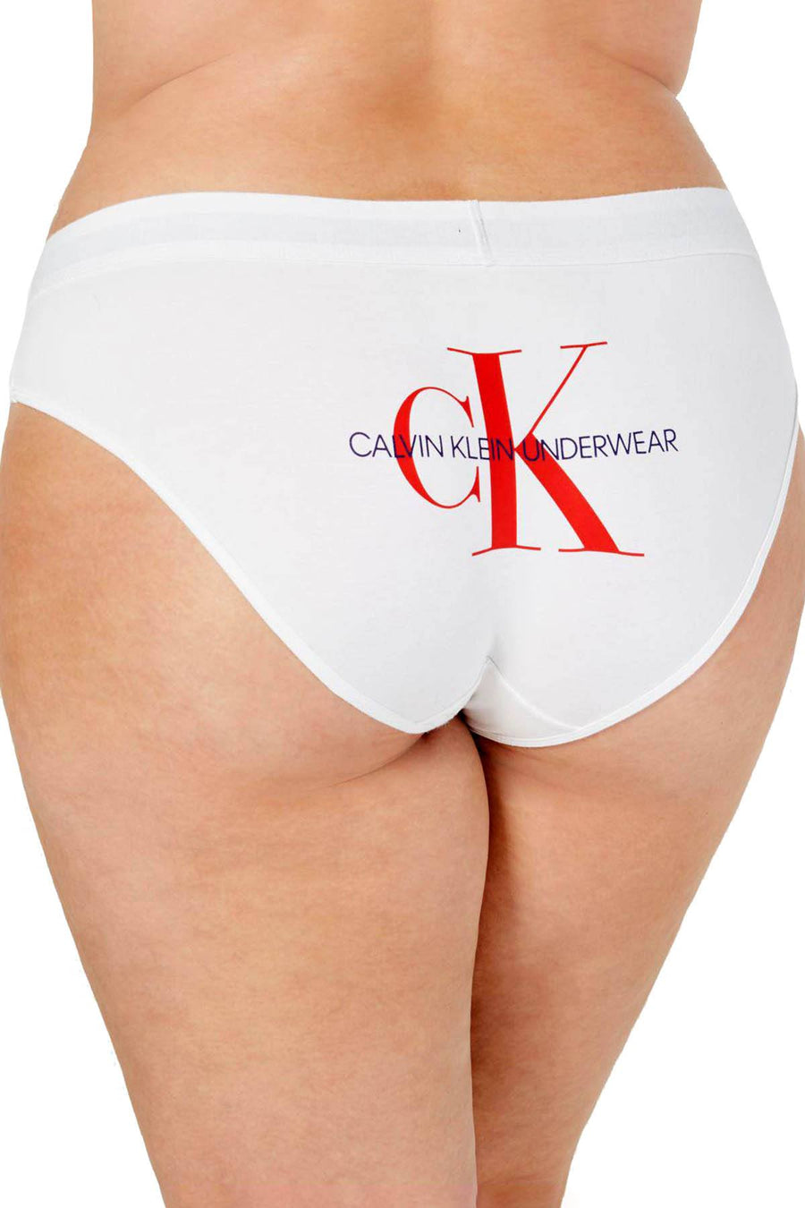 Calvin Klein PLUS White Monogram Bikini Brief