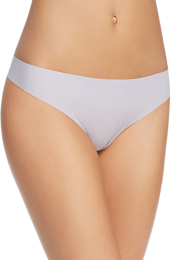 Calvin Klein Pale-Purple Invisibles Thong