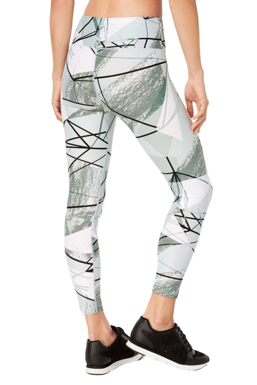 Calvin Klein Performance Laurel Combo Printed High-Rise Ankle Legging
