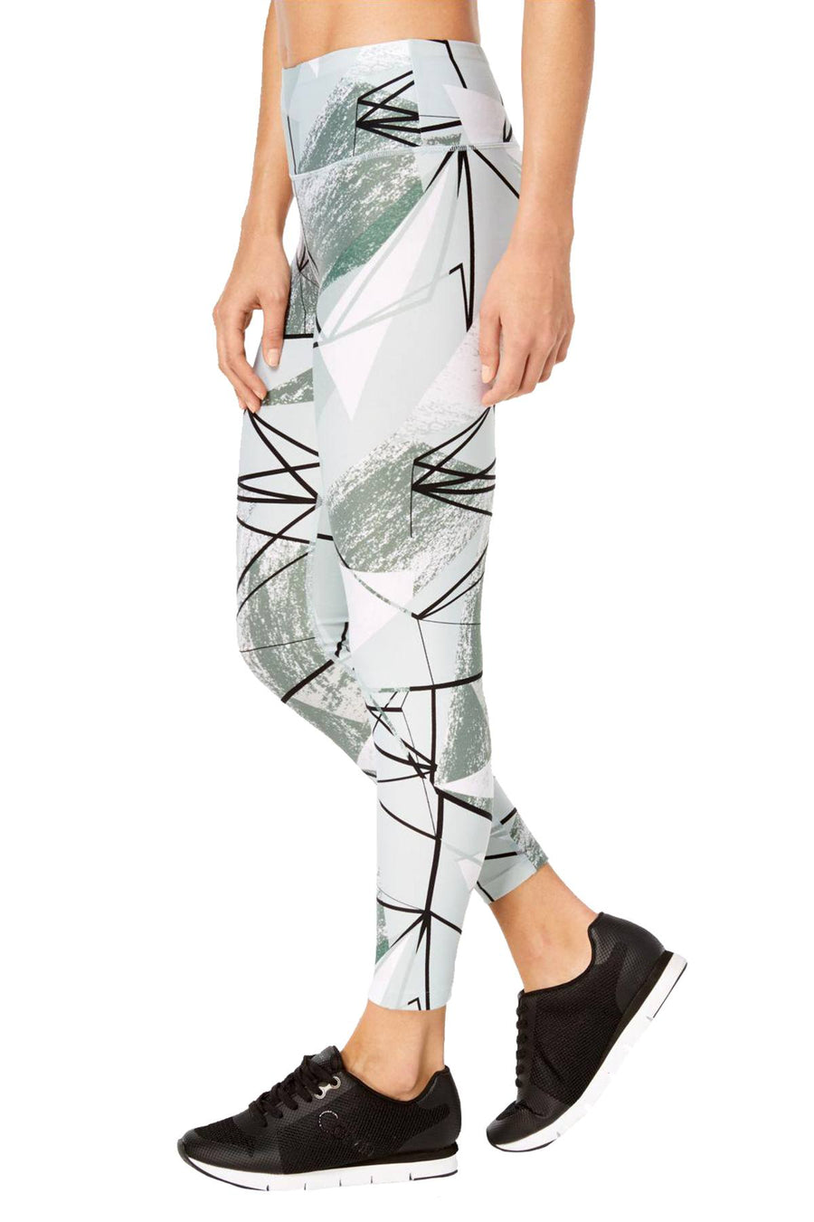 Calvin Klein Performance Laurel Combo Printed High-Rise Ankle Legging