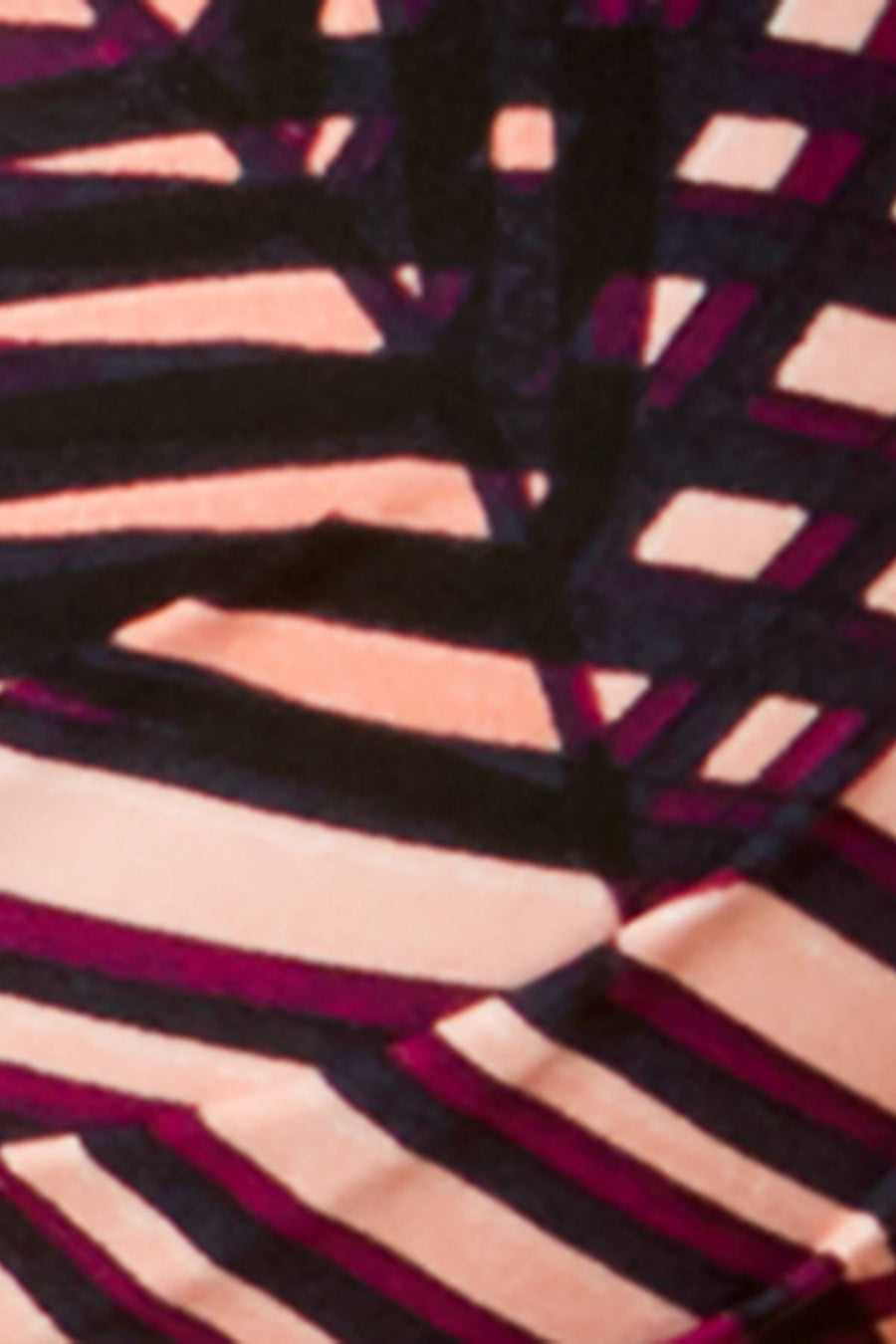 Calvin Klein Printed Underwire Bikini Top in Dragonfruit Palm