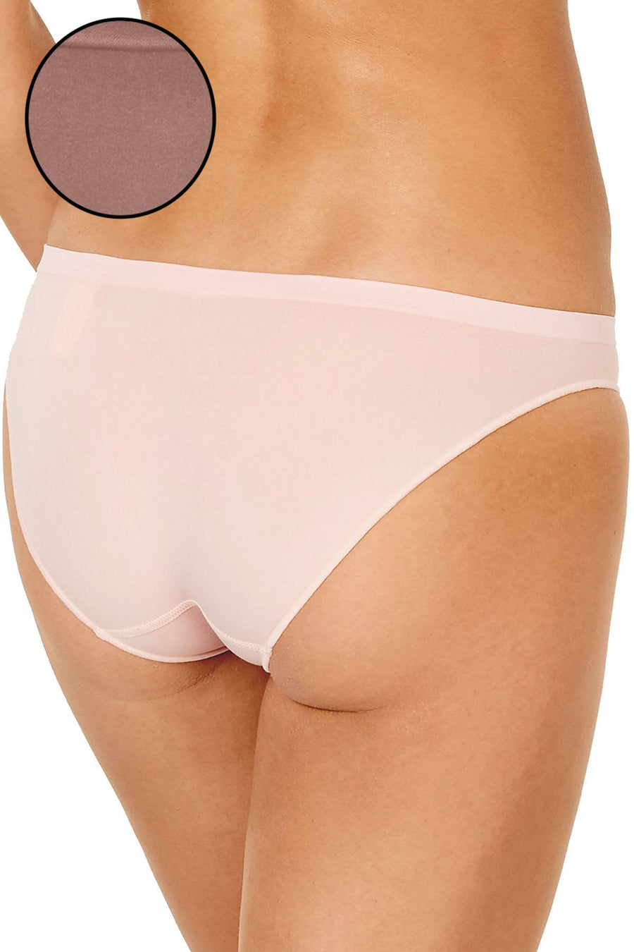 Calvin Klein Pure Seamless Bikini Brief in Sparrow Nude