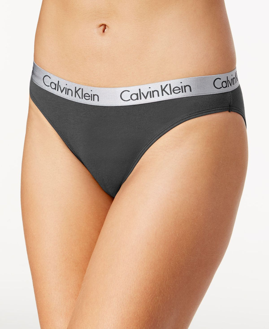 Calvin Klein Radiant Cotton Bikini Qd3540 Ashford Grey