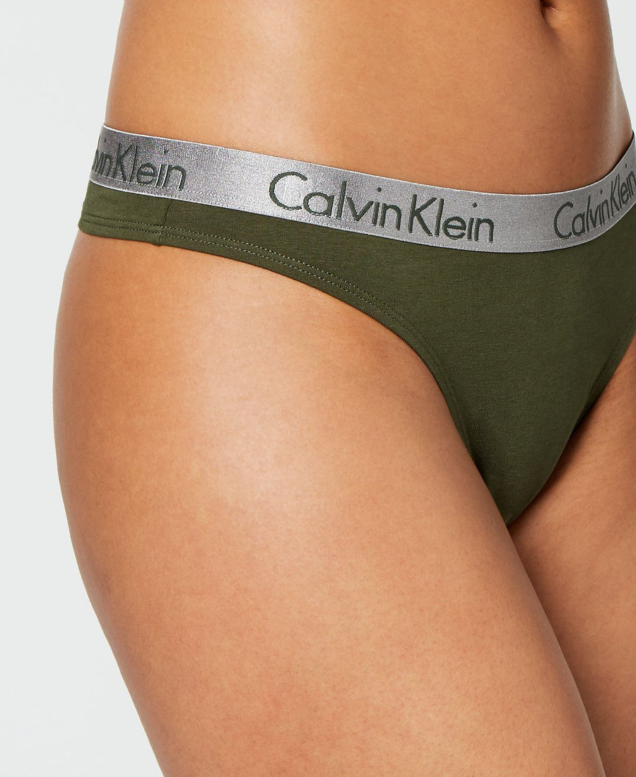 Calvin Klein Radiant Cotton Thong Qd3539 Duffel Bag