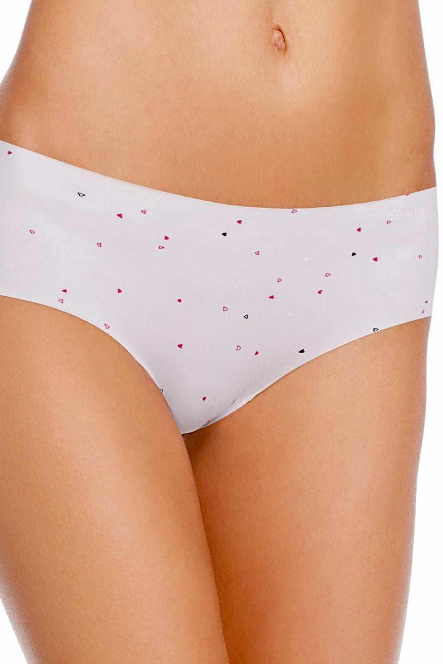 Calvin Klein Scattered-Hearts Wonder Invisibles Hipster