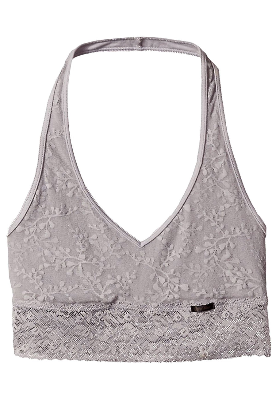 Calvin Klein Silverlock Bare Lace Halter Bralette