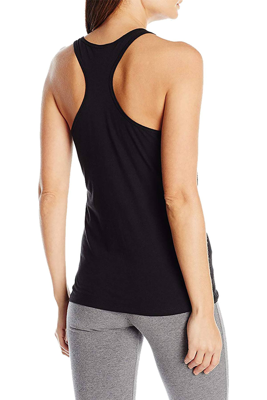 Calvin Klein Sleepwear Black Racerback Logo Tank Top