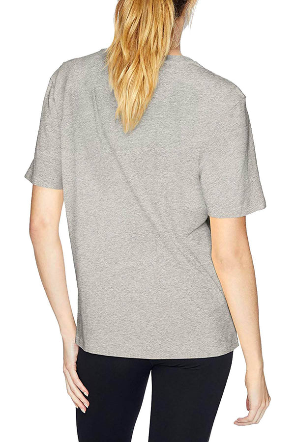Calvin Klein Sleepwear Heather Grey Monogram Lounge Crew Tee