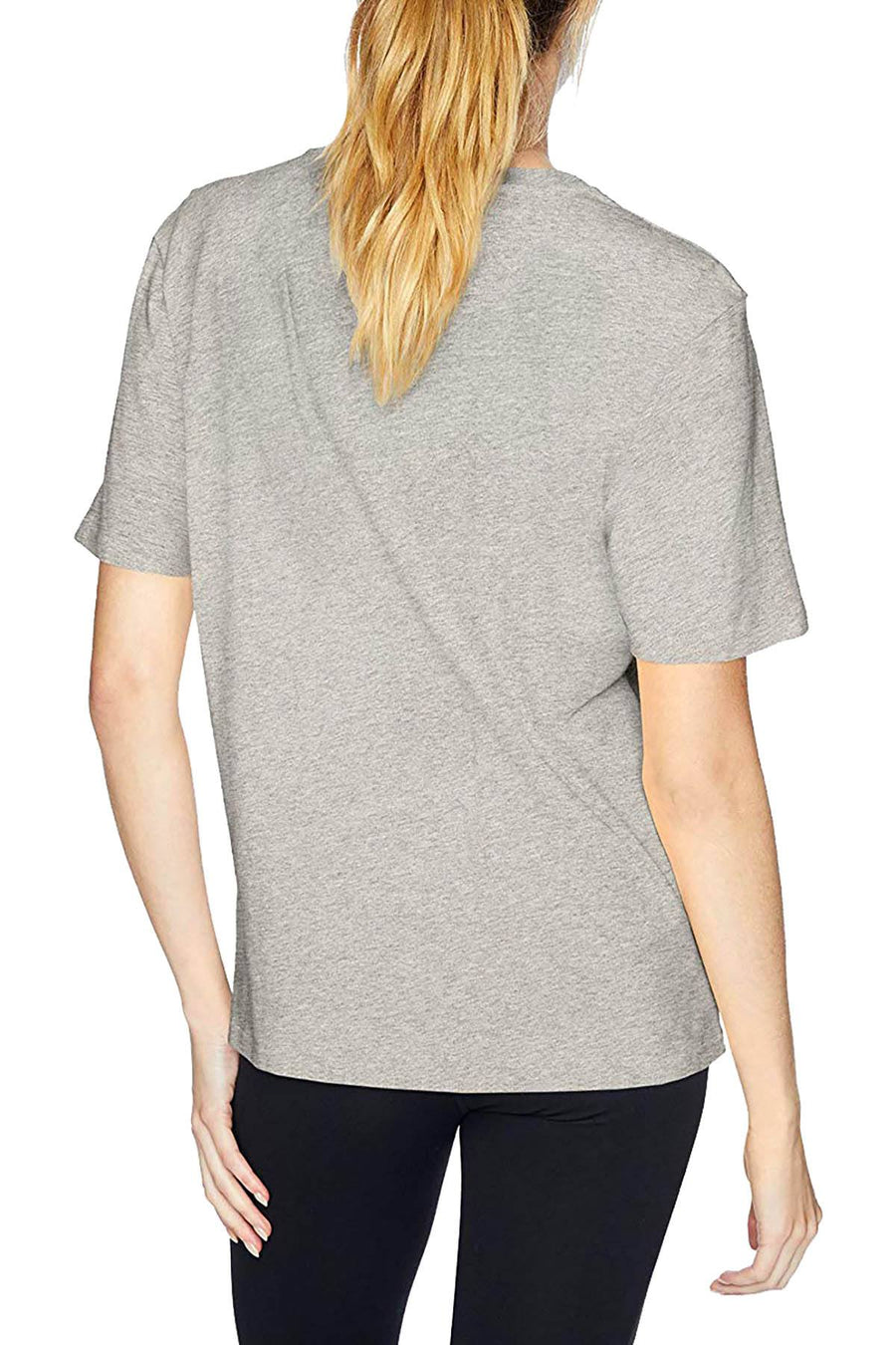 Calvin Klein Sleepwear Heather Grey Monogram Lounge Crew Tee