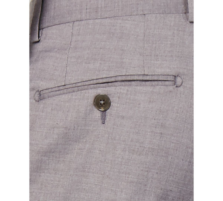 Calvin Klein Slim-fit Performance Stretch Wrinkle-resistant Dress Pants Light Grey
