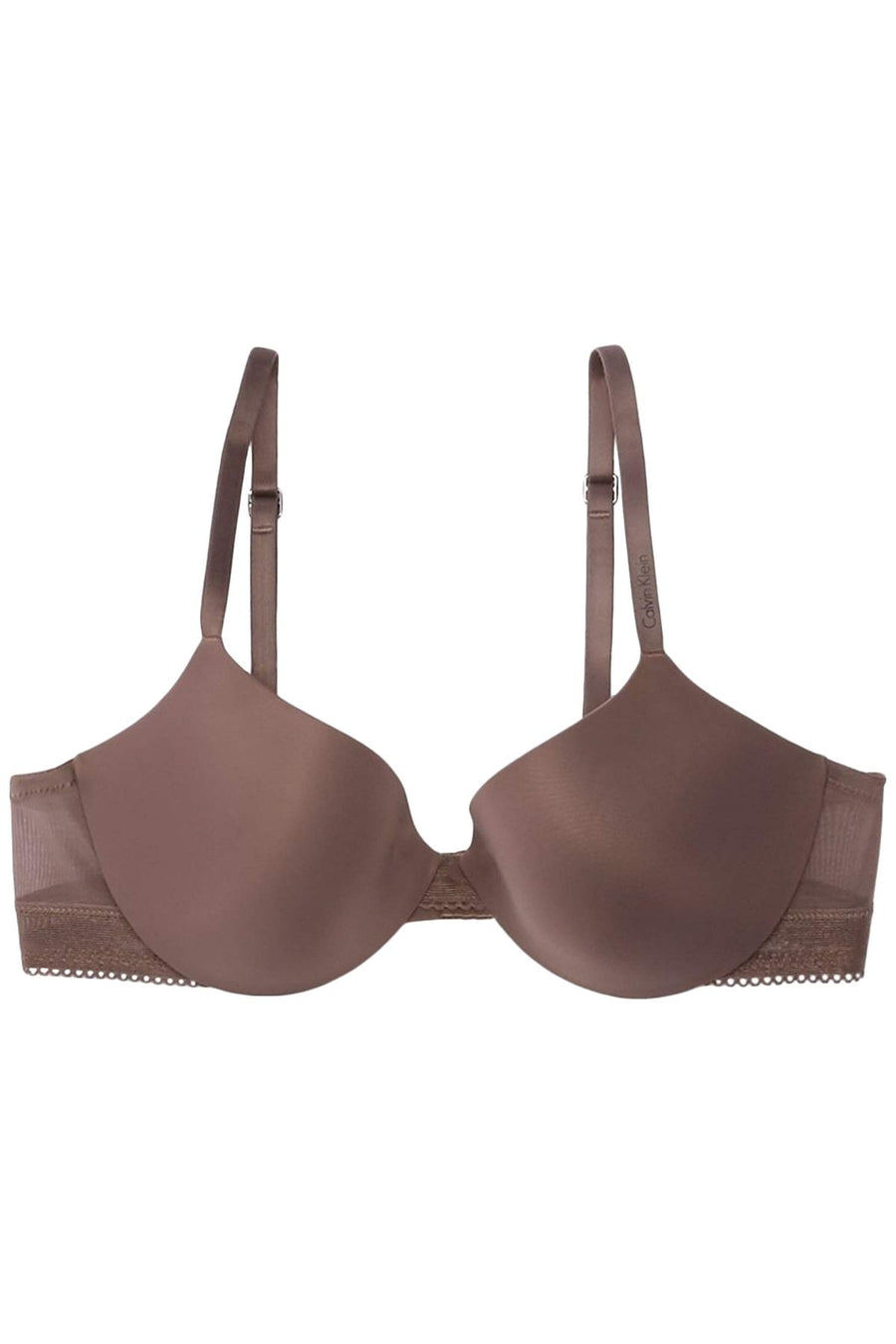Calvin Klein Smoke-Nude Icon Full-Coverage Modern T-Shirt Bra