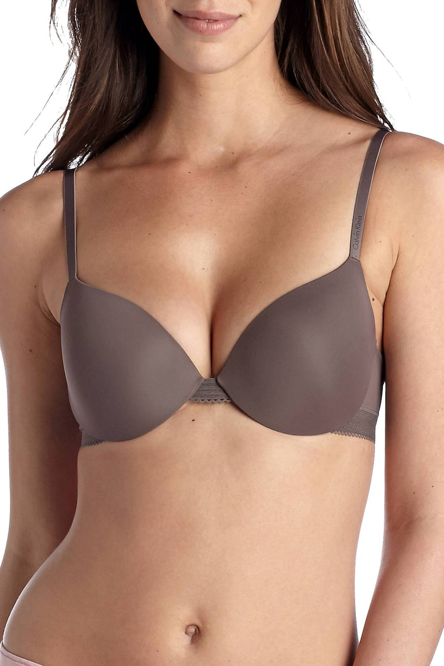 Calvin Klein Smoke-Nude Icon Full-Coverage Modern T-Shirt Bra