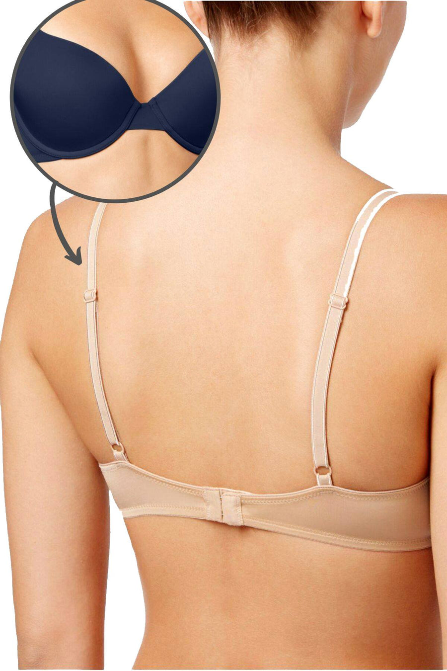 Calvin Klein Speakeasy-Navy Essence T-Shirt Bra