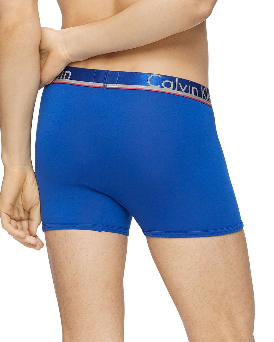 Calvin Klein Trunks Pack Of 3 Blue/Azalea/Phantom