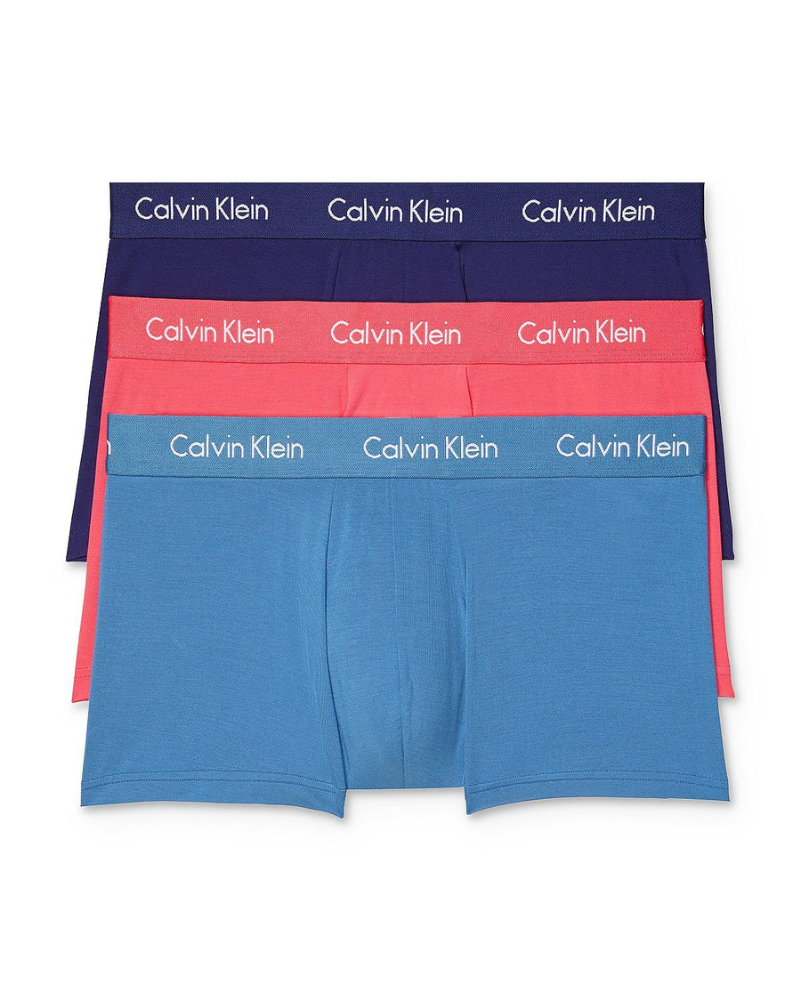 Calvin Klein Trunks Pack Of 3 Blue/Pink/Navy