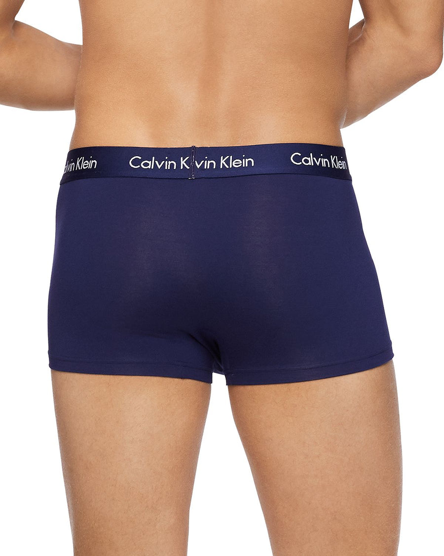 Calvin Klein Trunks Pack Of 3 Blue/Pink/Navy