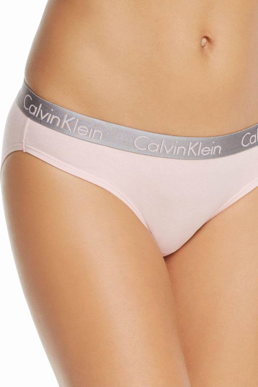Calvin Klein Undone-Pink Radiant Cotton Bikini
