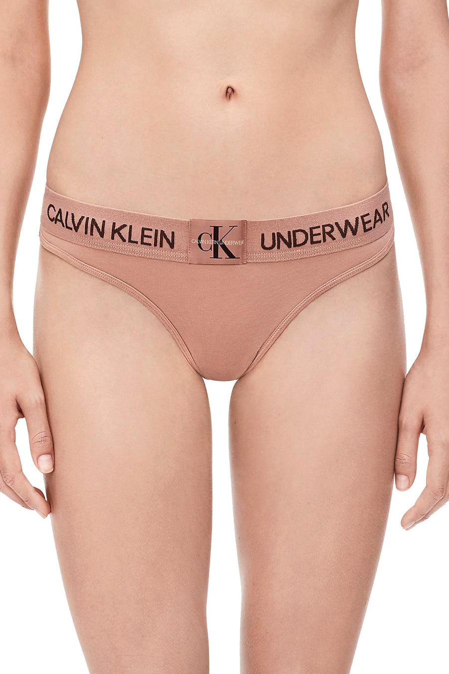 Calvin Klein Unity Monogram Waist Thong
