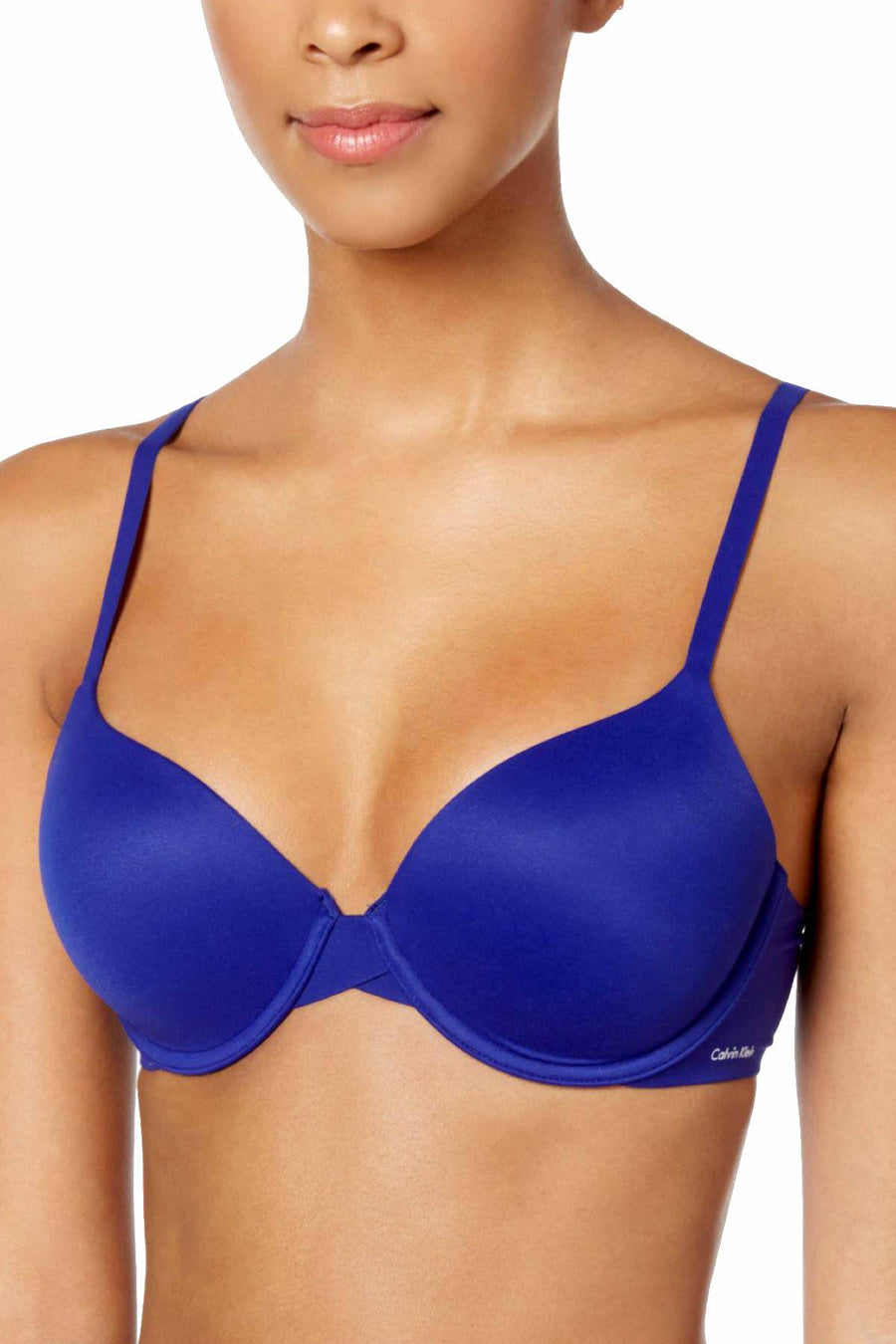 Calvin Klein Verve-Blue Perfectly-Fit Modern T-Shirt Bra