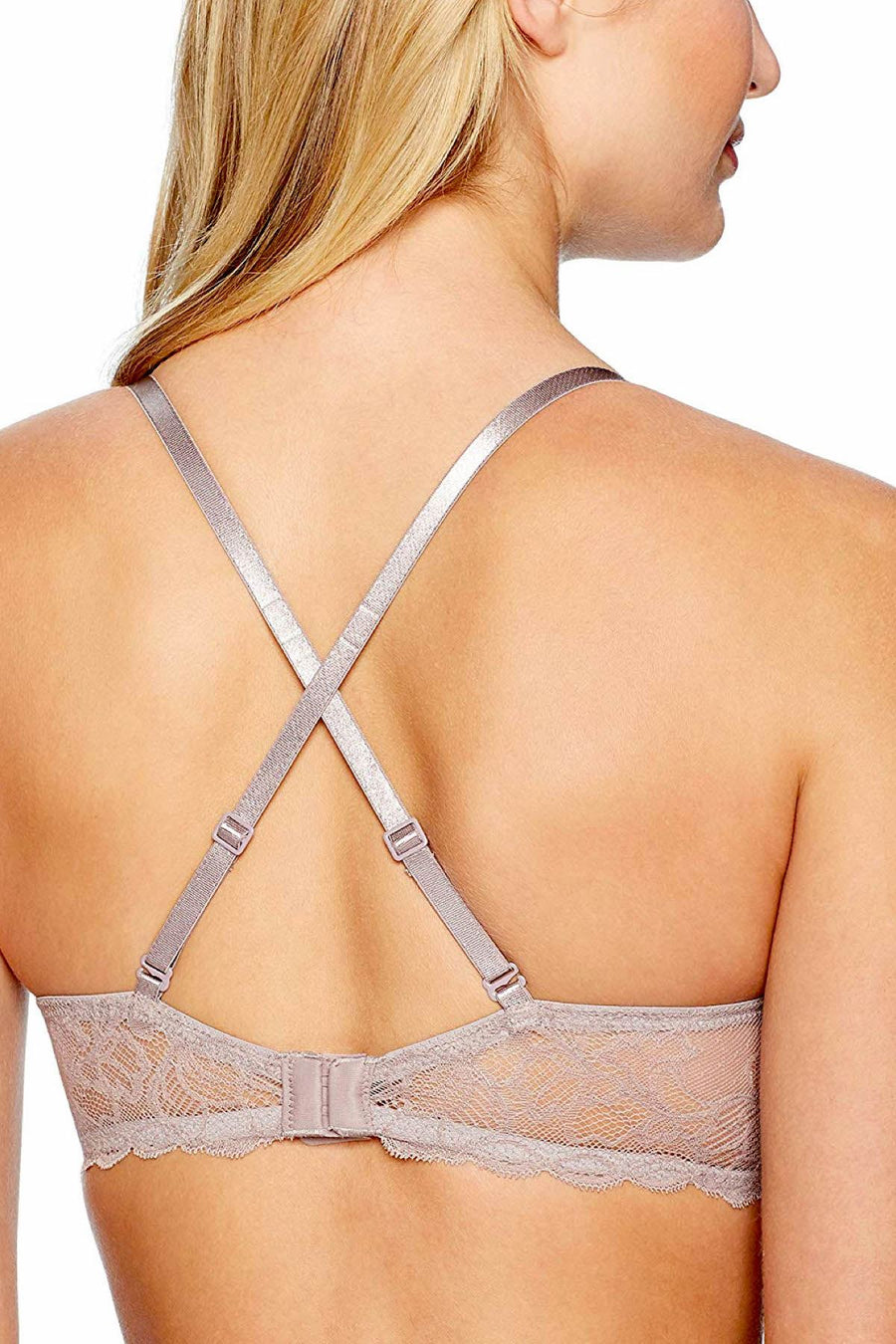Calvin Klein Violet-Dust Seductive Comfort Lace Demi Bra