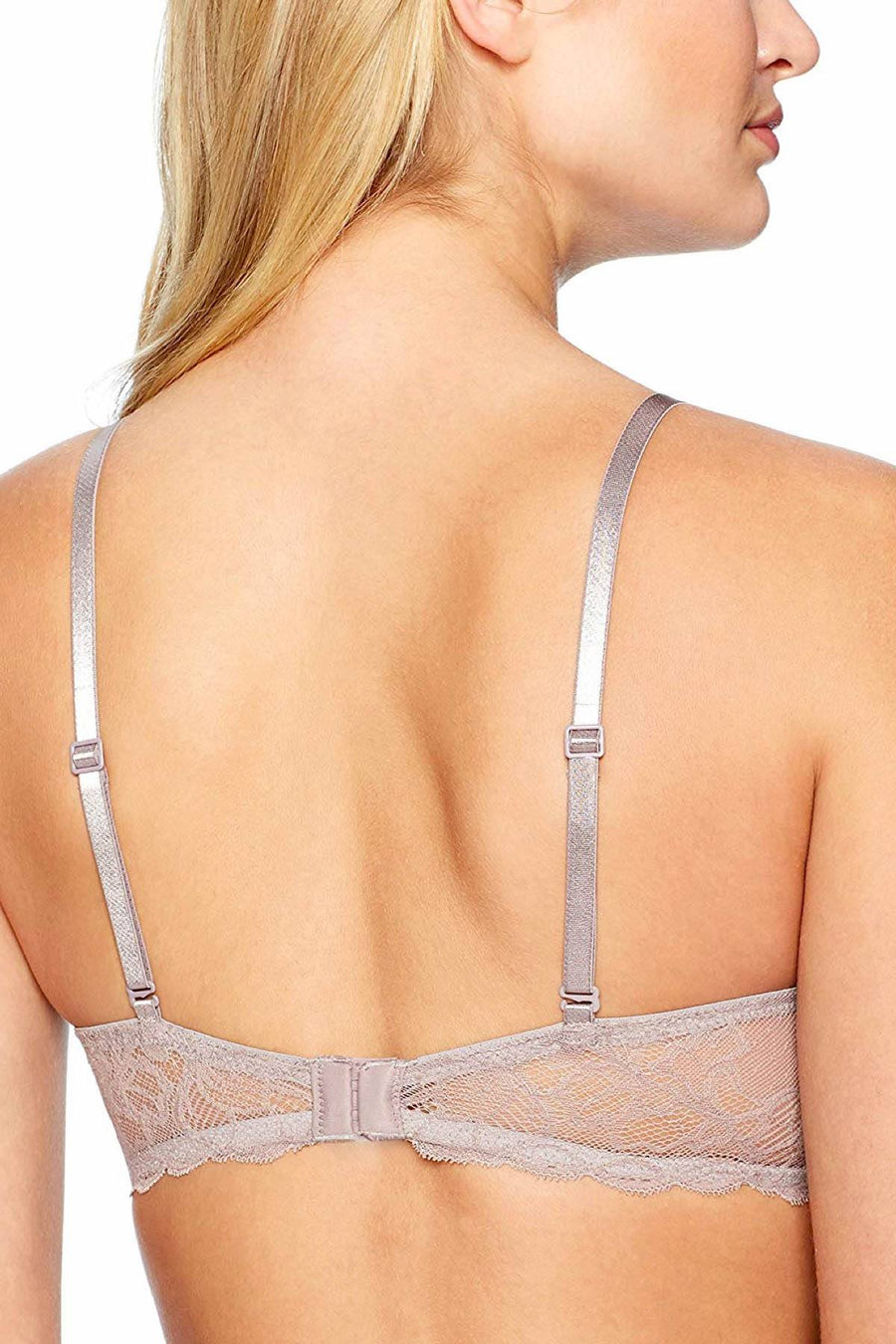 Calvin Klein Violet-Dust Seductive Comfort Lace Demi Bra