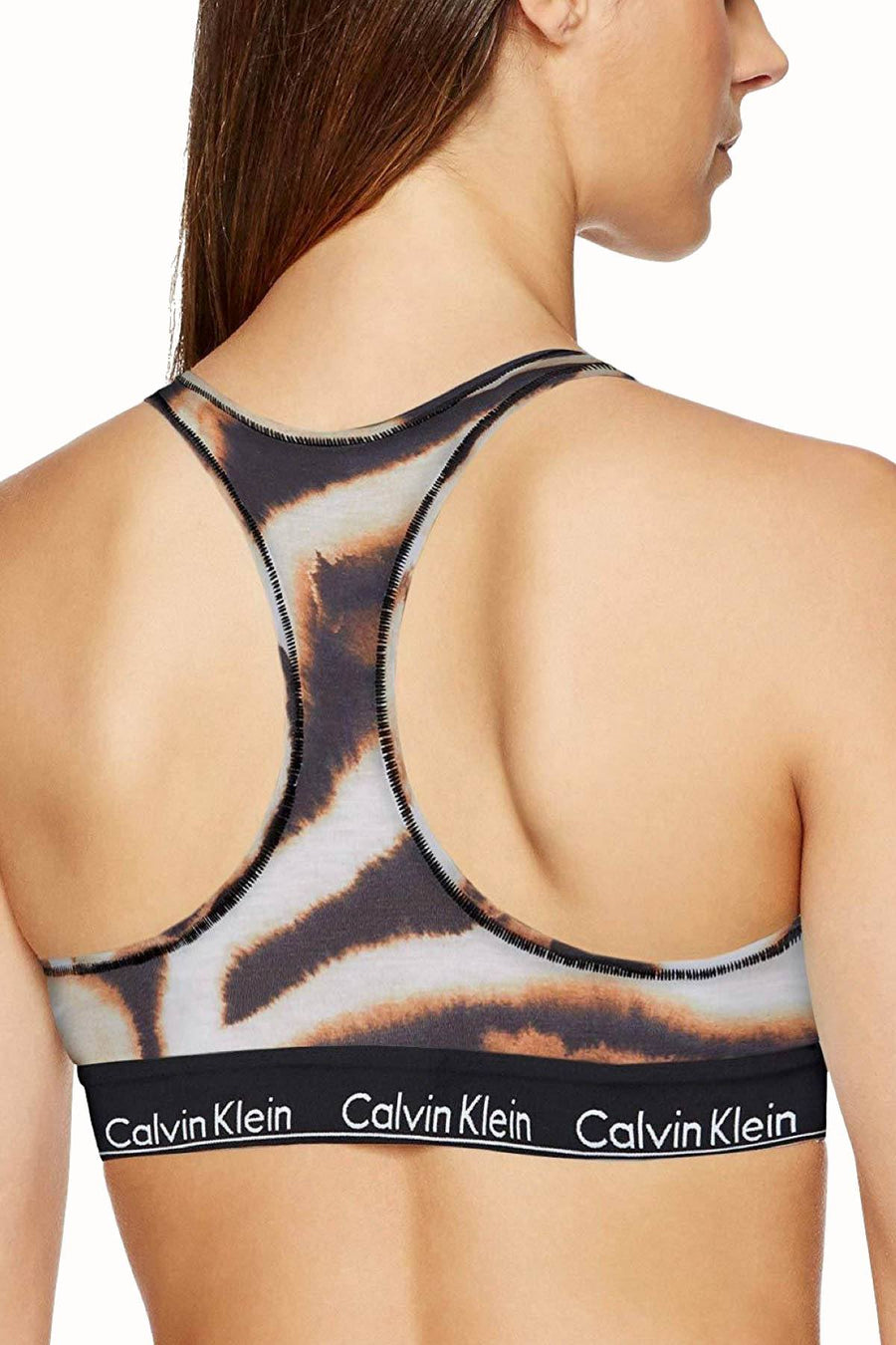 Calvin Klein Watercolor-Animal Modern Cotton Bralette