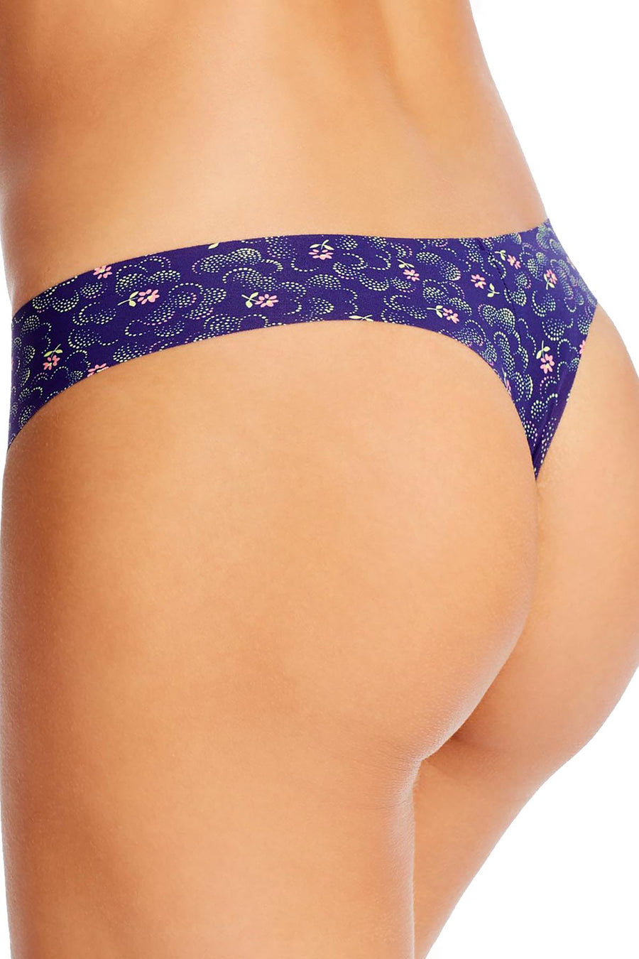 Calvin Klein Whimsical-Floral Invisibles Thong