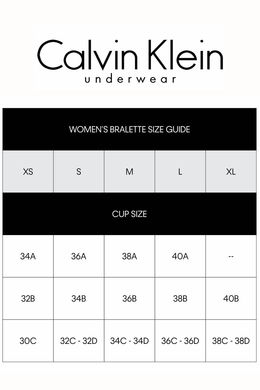 Calvin Klein White Monogram Unlined Bralette