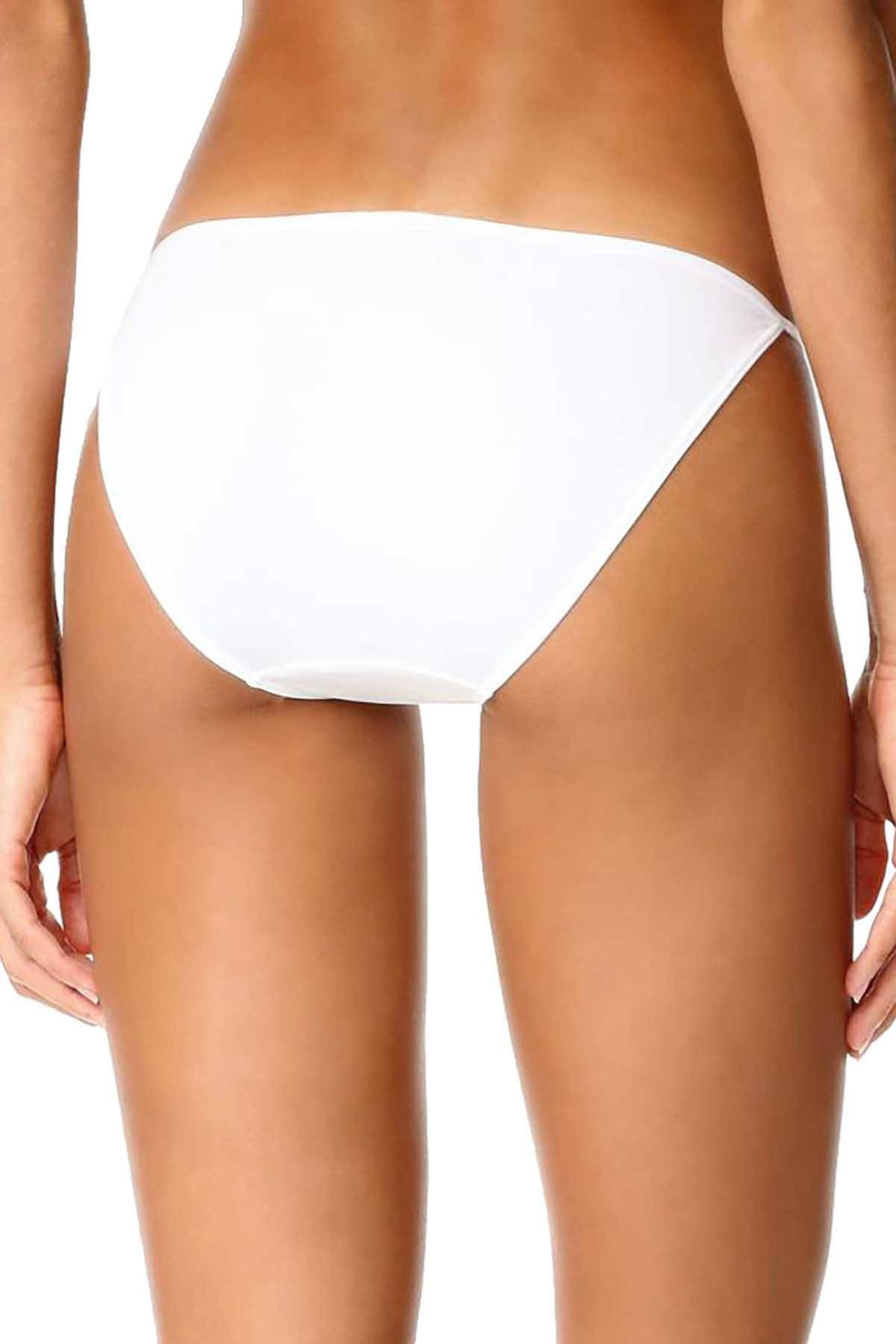 Calvin Klein White Sleek String Bikini Brief