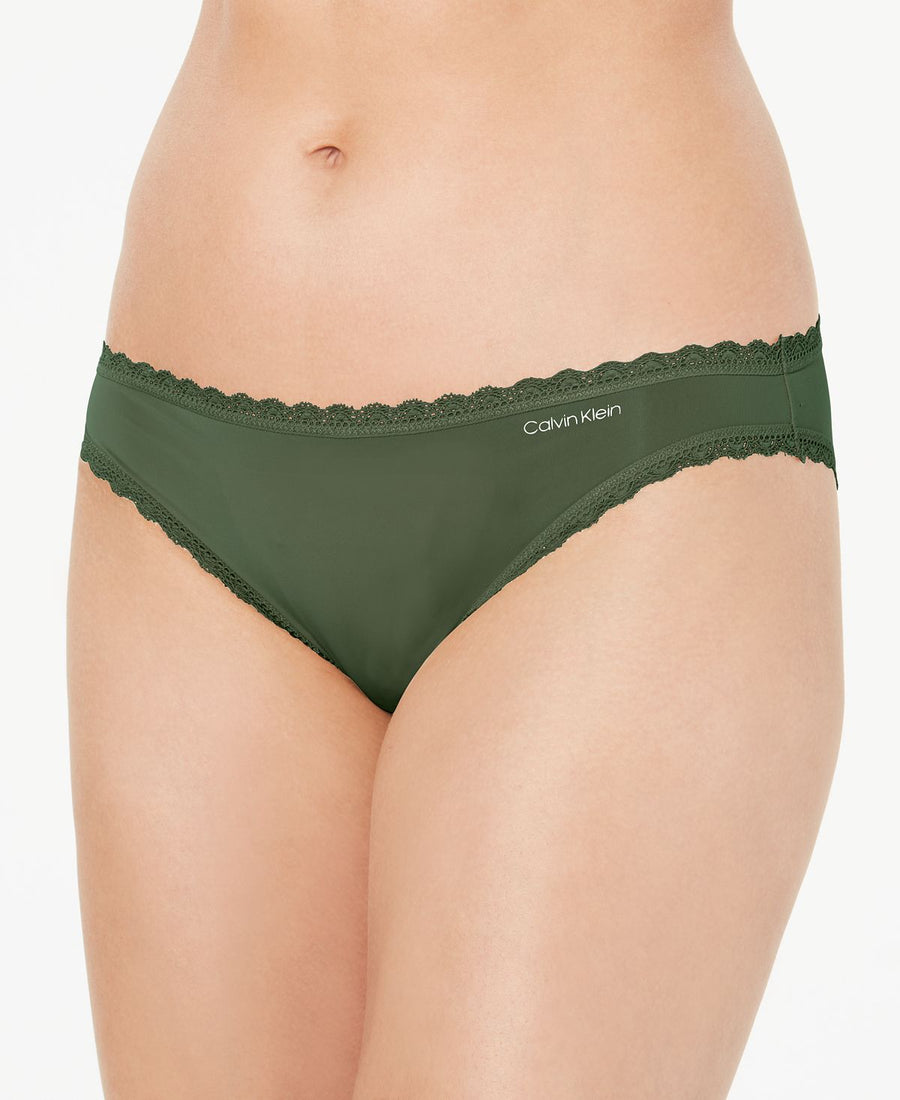 Calvin Klein Wo Lace-trim Bikini Underwear Qd3706 Duffel Bag