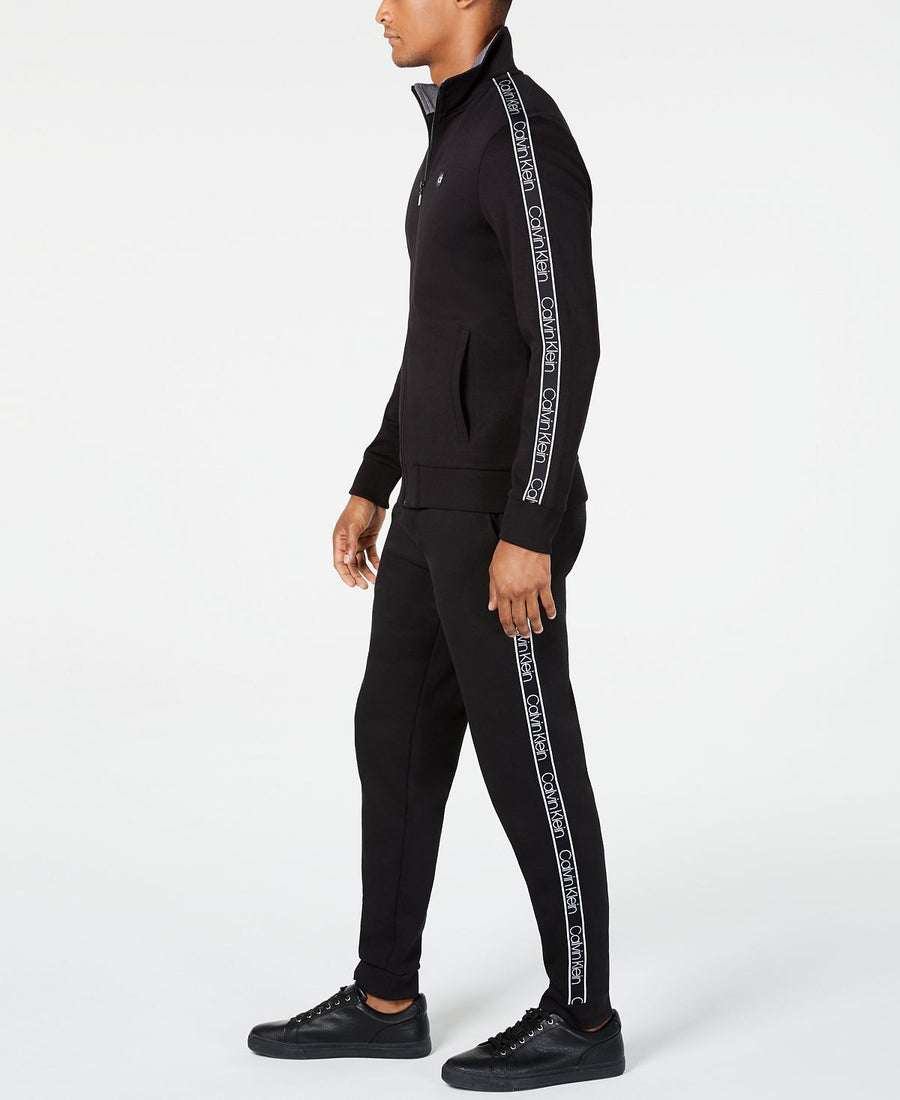 Calvin Klein Zip-front Sweatshirt Black