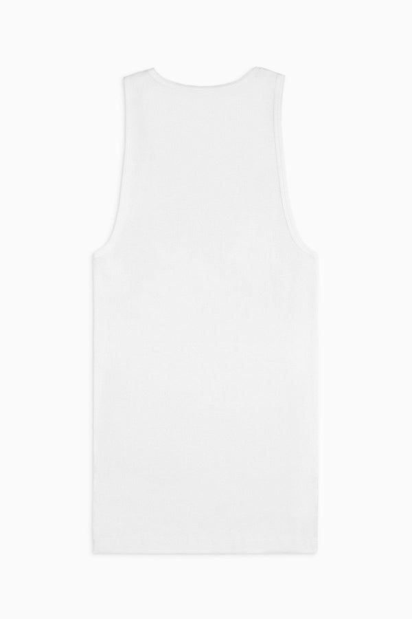 Calvin Klein x Andy Warhol White/Grey Kiss-Print Tank Top