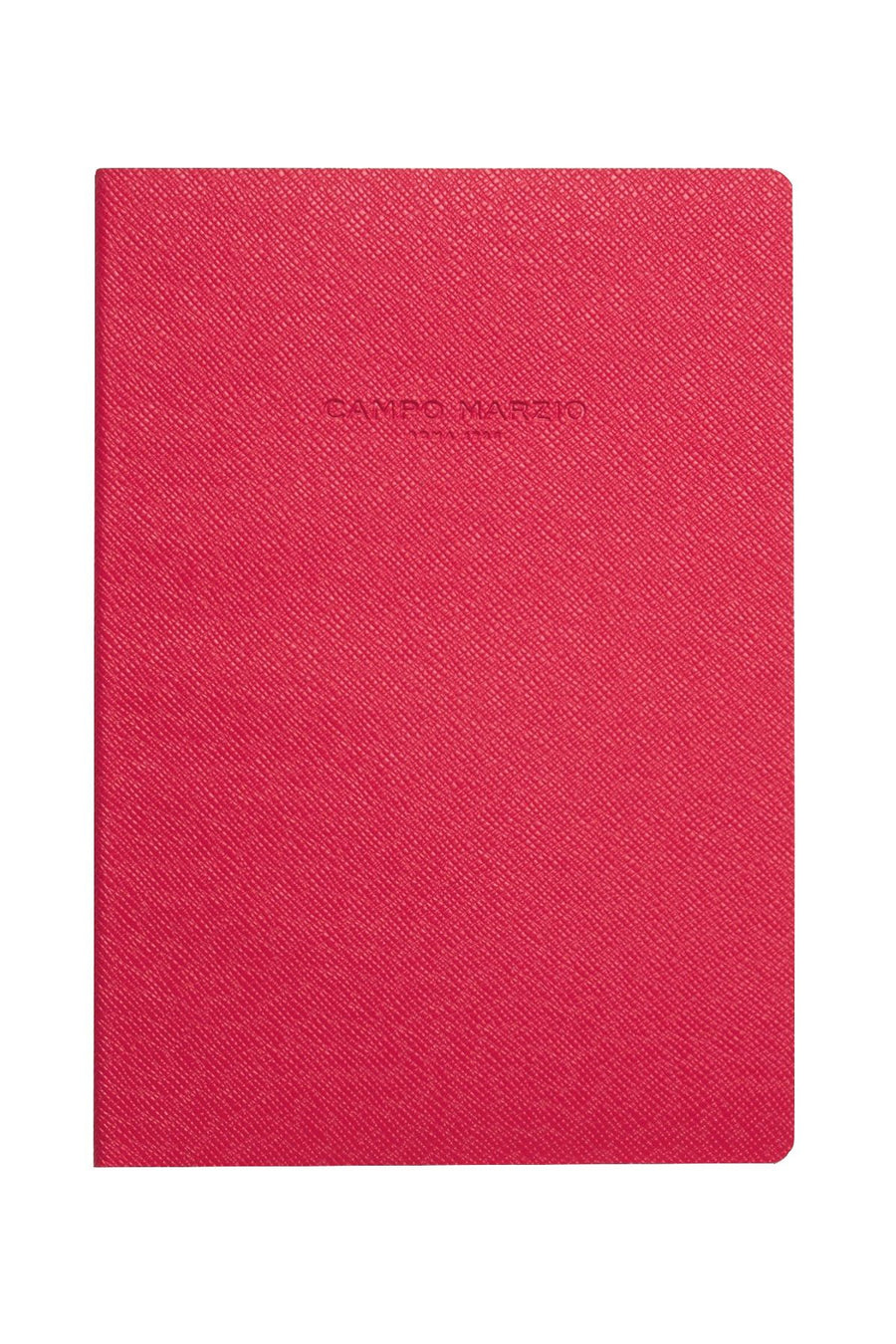 Campo Marzio Hot-Pink/Neon-Pink Pebbled Faux-Leather Journal
