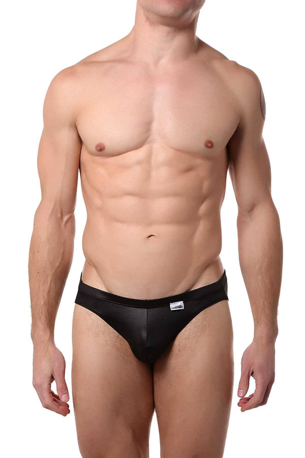 Candyman Black/Printed Lion Swim Bikini