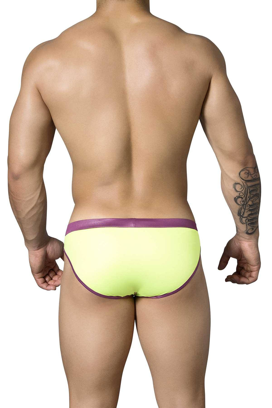 Candyman Hot-Green/Grape Gum Bikini Brief