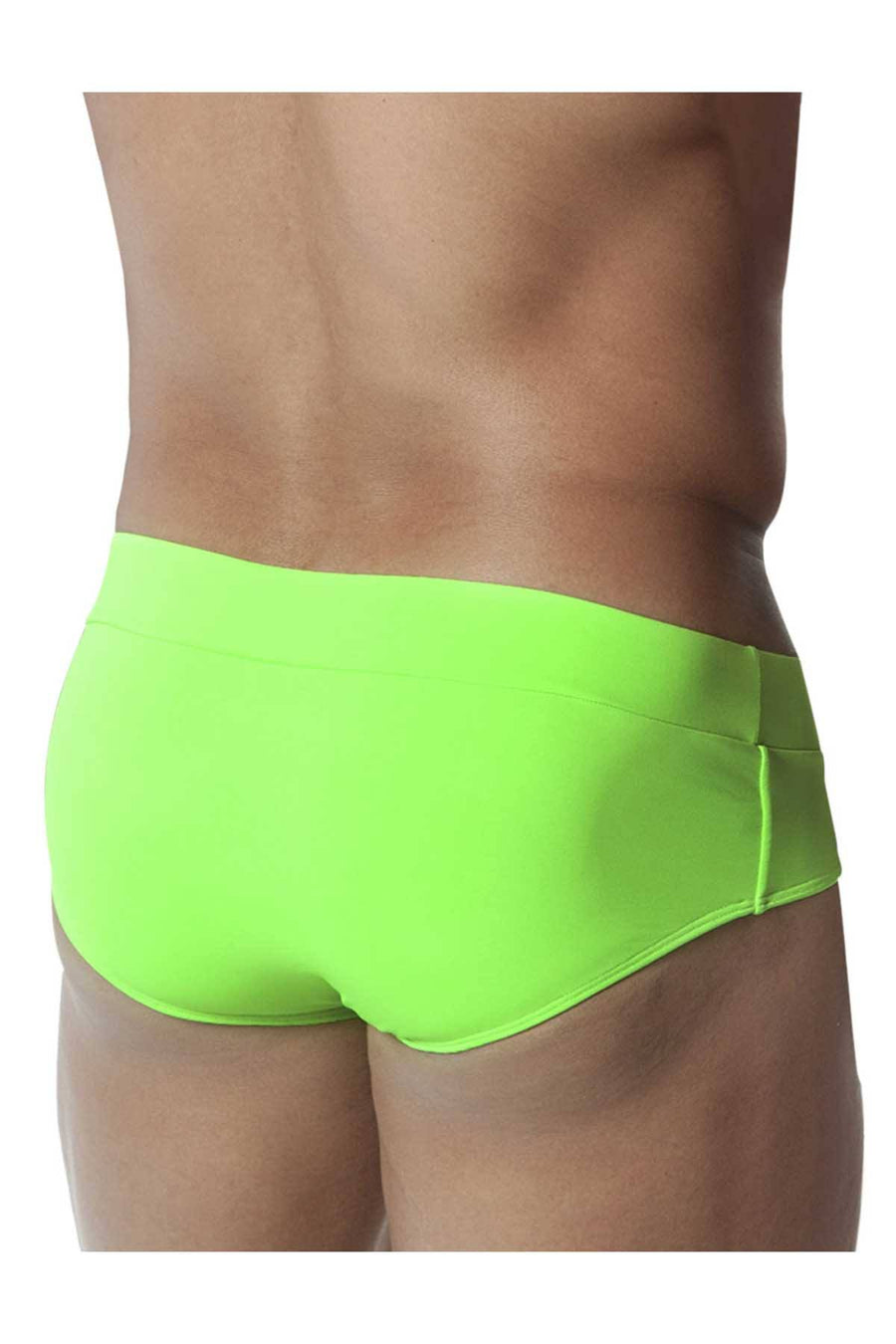 Candyman Neon-Green Swim Brief