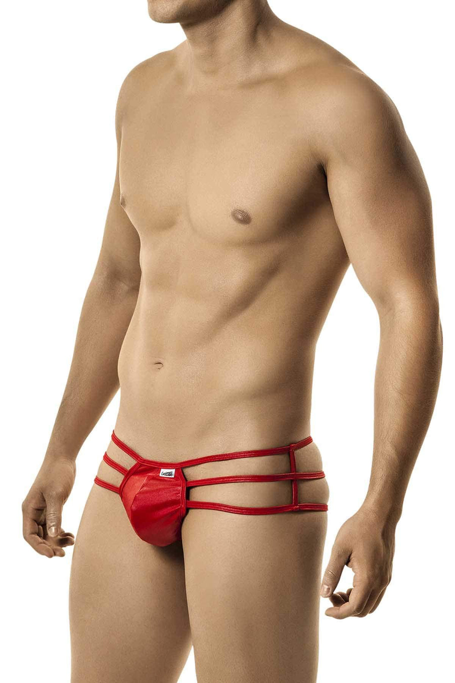 Candyman Shiny Red String Thong