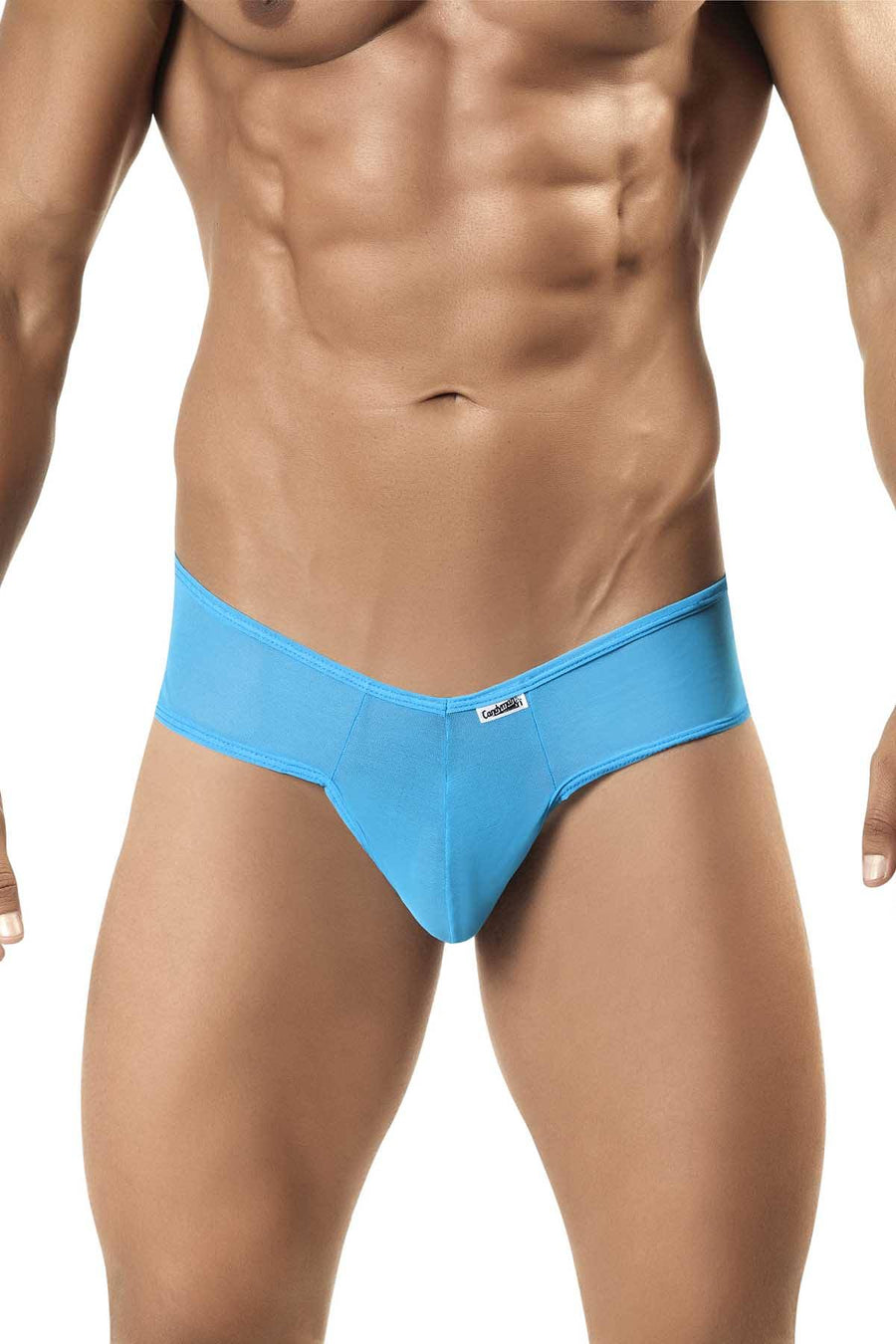 Candyman Turquoise-Blue Mesh Jock-String