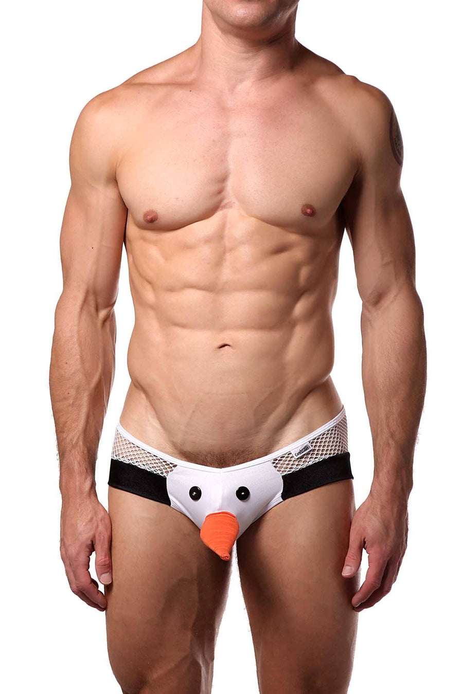 Candyman White Snowman Costume Brief