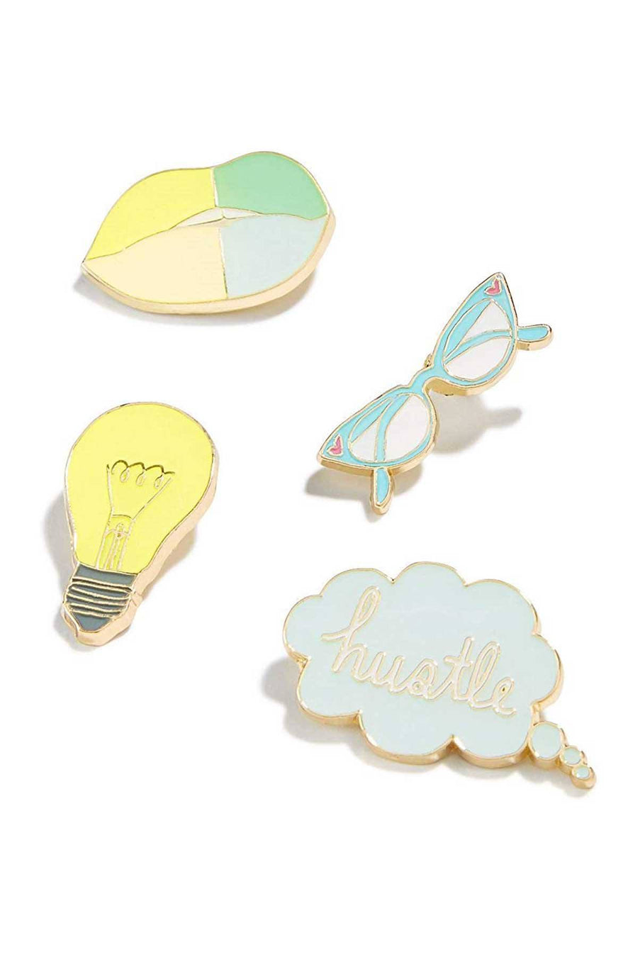 Celebrate Shop Hustle Handbag 4-pc Pin Set