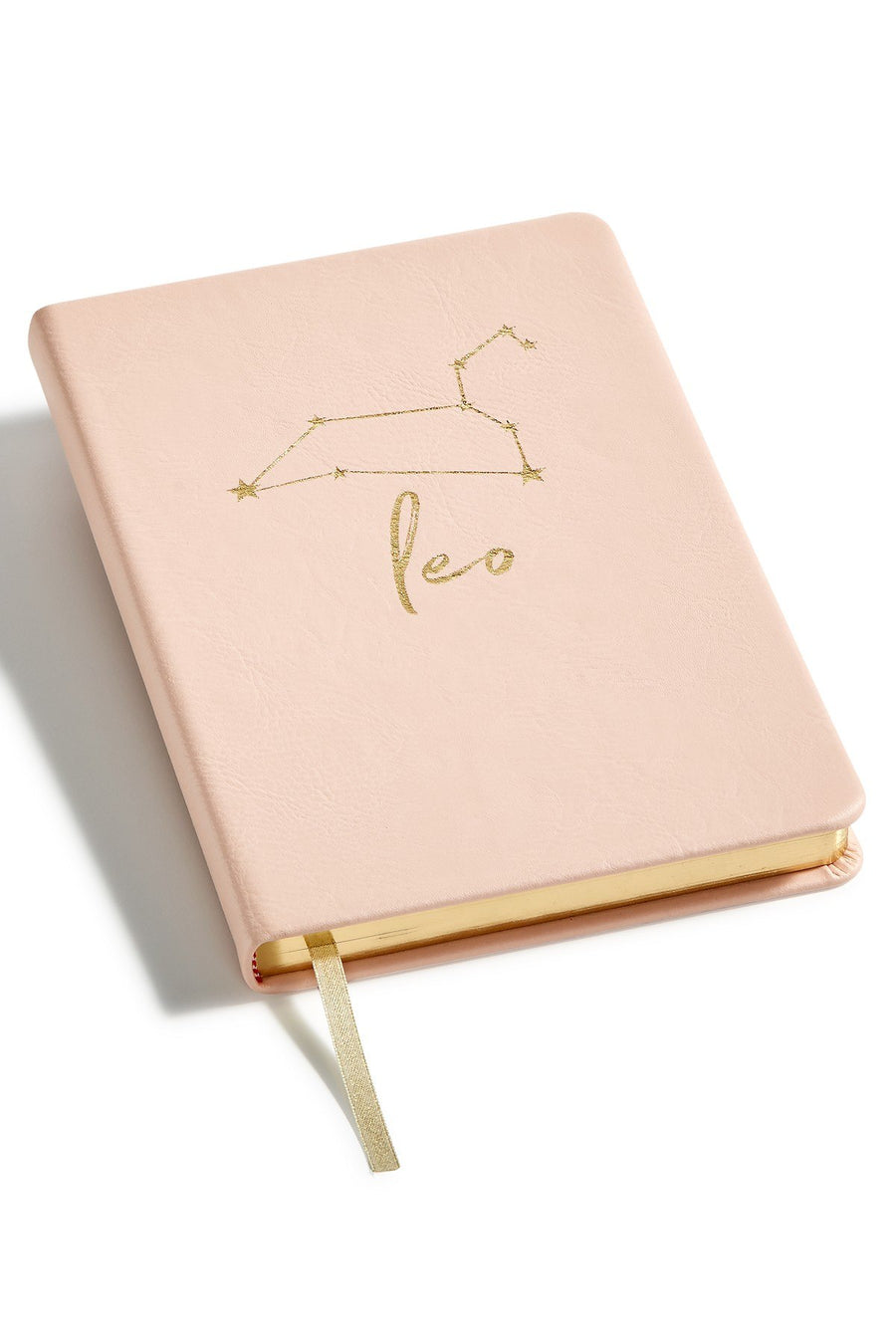 Celebrate Shop Pink LEO Zodiac Faux-Leather Notebook