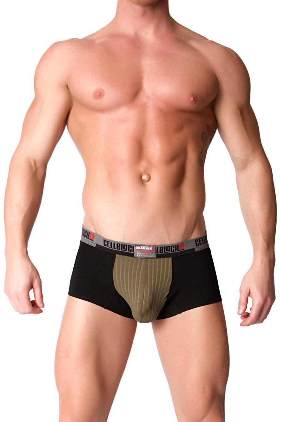 CellBlock 13 Army-Green Ward-13 Seamless Trunk